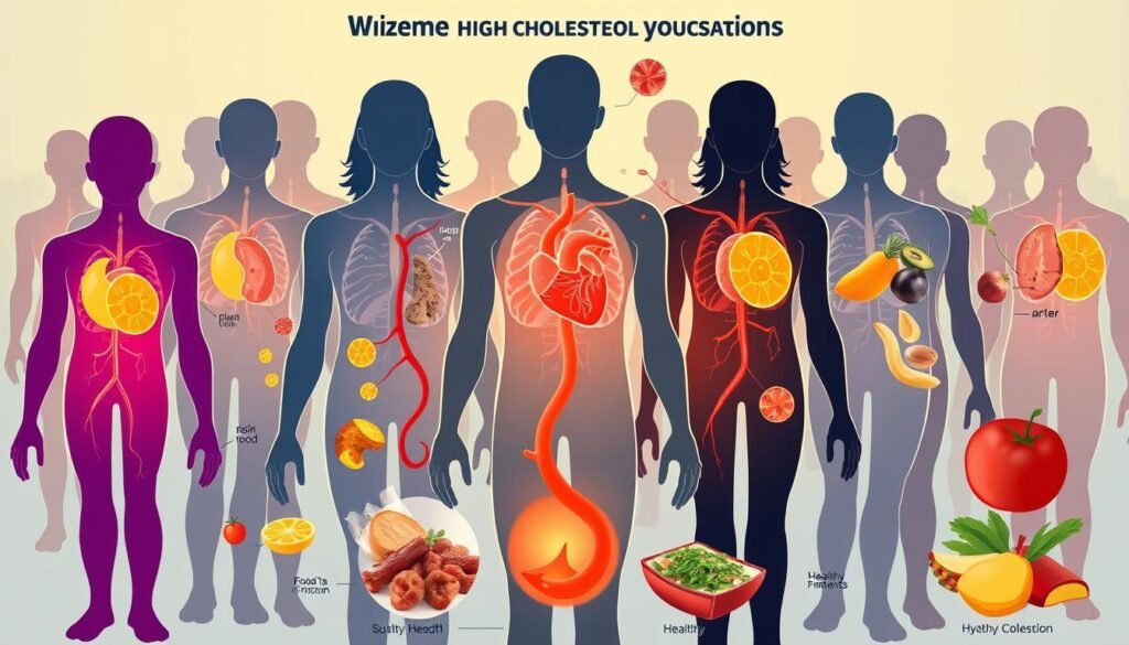 common symptoms of high cholesterol