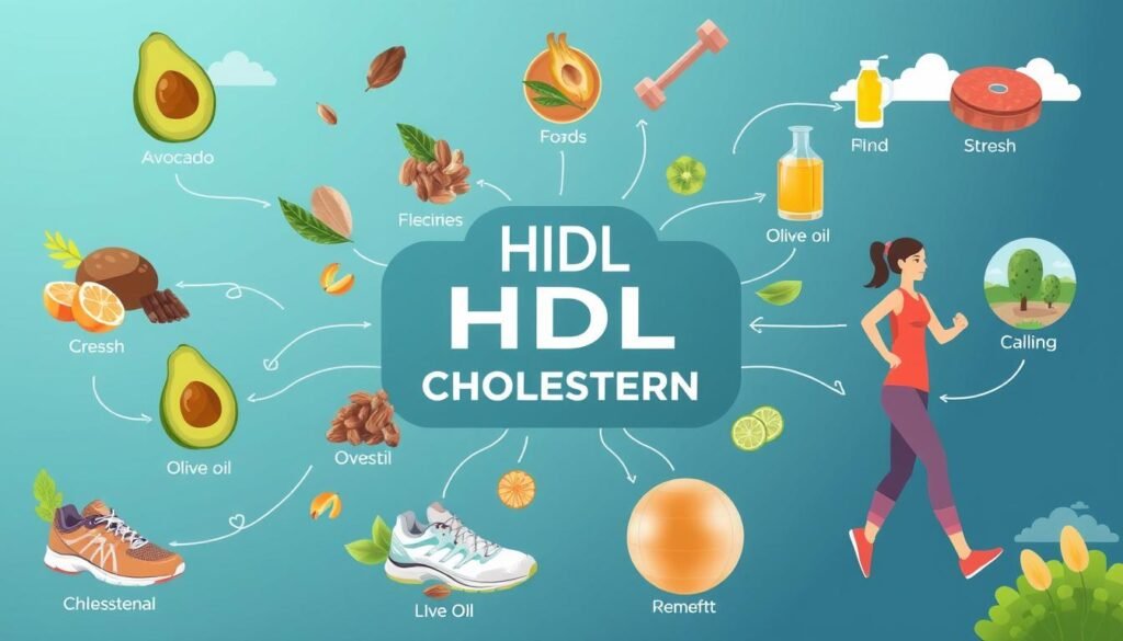factors influencing HDL cholesterol levels