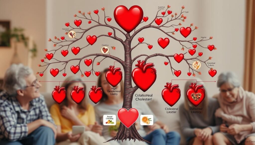 family history and genetic risk for high cholesterol