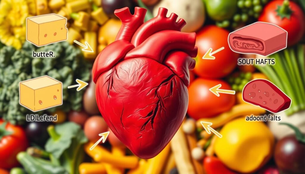 impact of saturated fats on LDL cholesterol