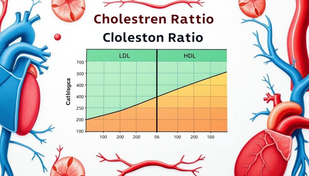 reading LDL/HDL ratio chart