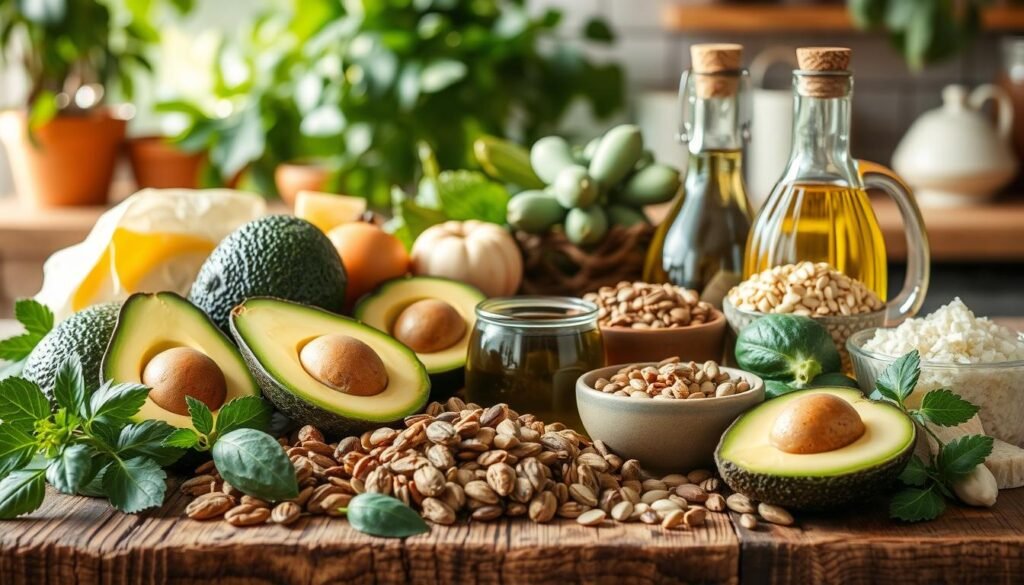 Sources of monounsaturated fats for healthy food choices