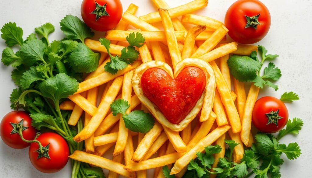 french fries and heart health