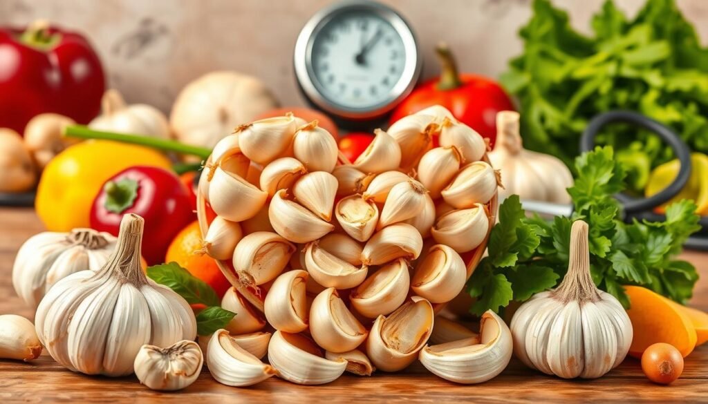 garlic consumption and blood pressure regulation