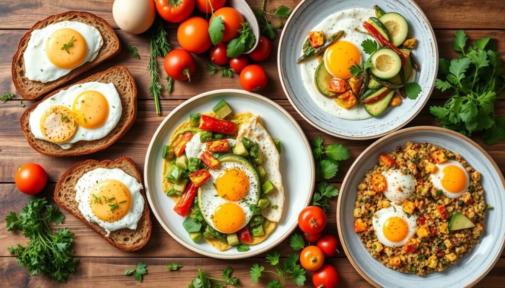 healthy egg recipes and substitutes