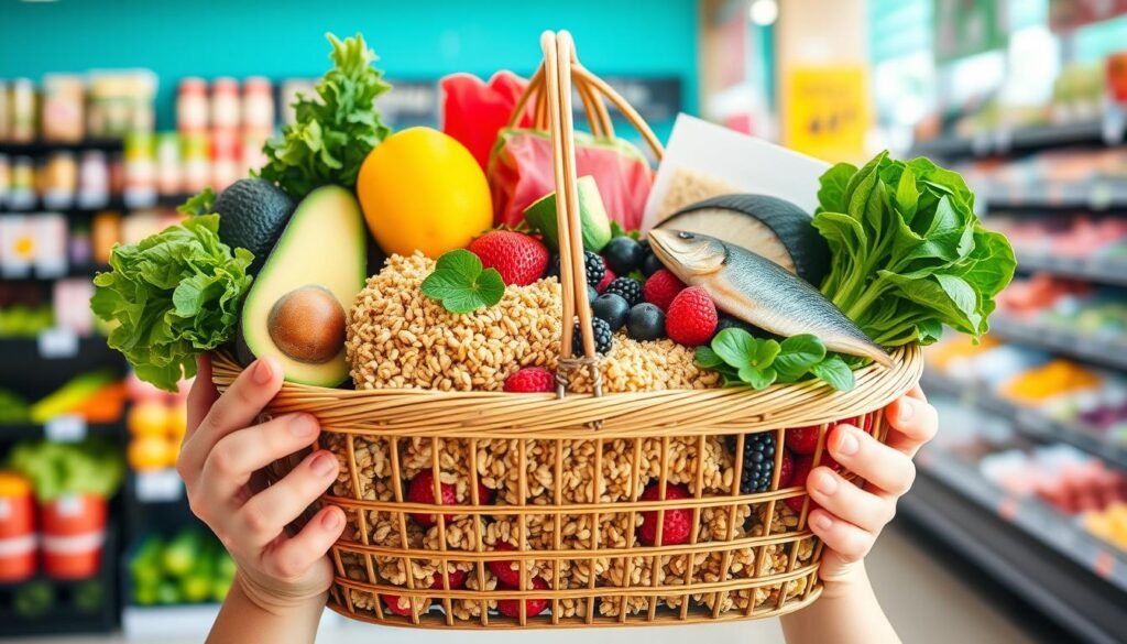 heart-healthy grocery list