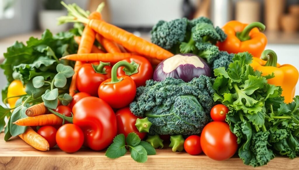 high cholesterol and vegetables