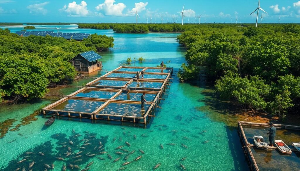 sustainable shrimp farming