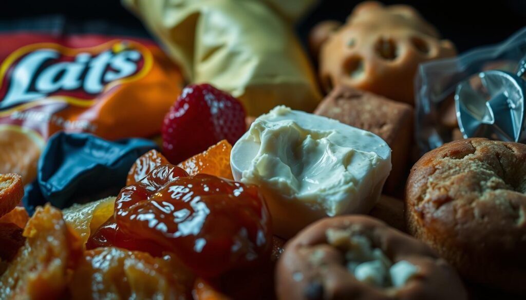 trans fats in processed foods