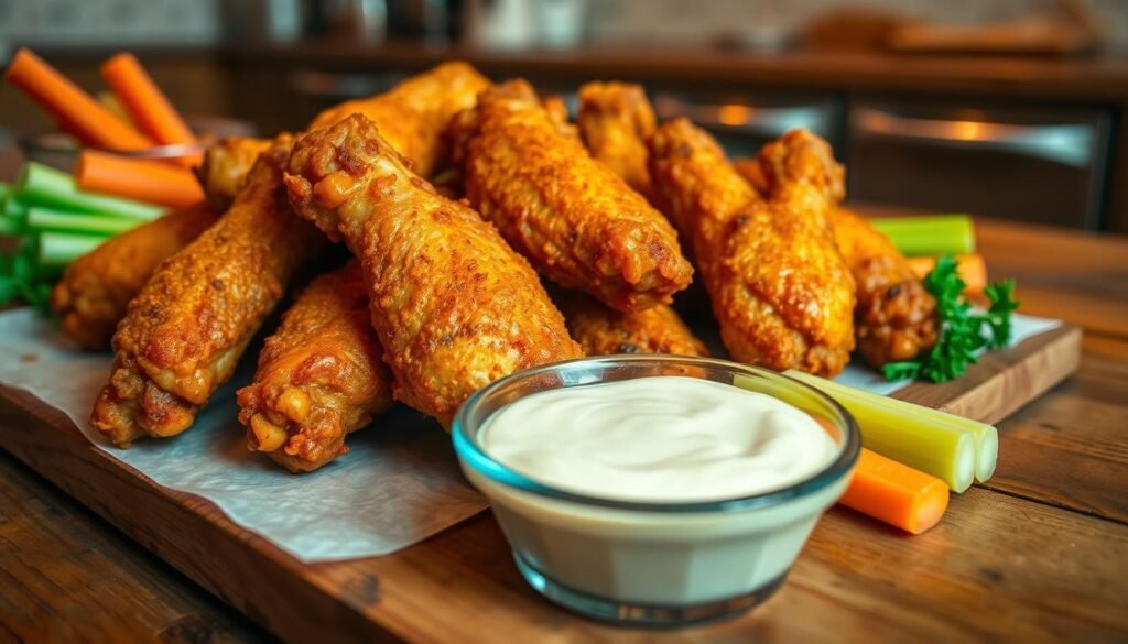 Are chicken wings high in cholesterol