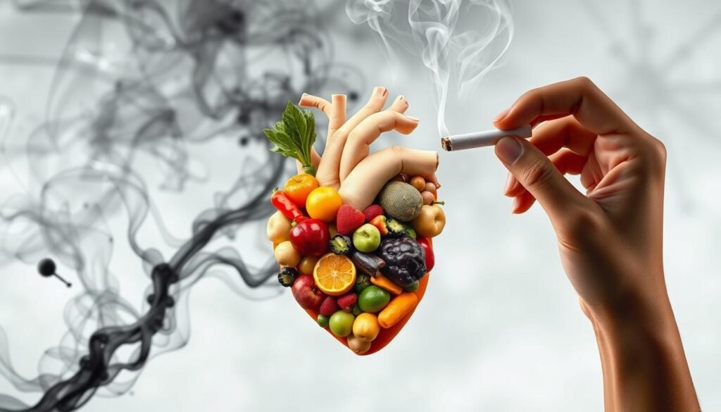 Cholesterol management for smokers