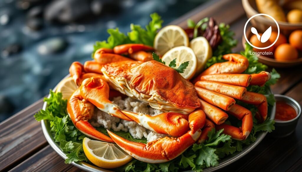 Dungeness crab nutritional information