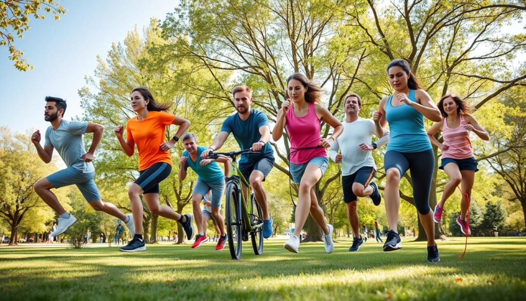 Effective interval workouts for cholesterol control