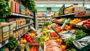 Grocery shopping for cholesterol-friendly foods