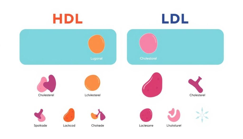 HDL vs LDL cholesterol chart HDL vs LDL cholesterol chart