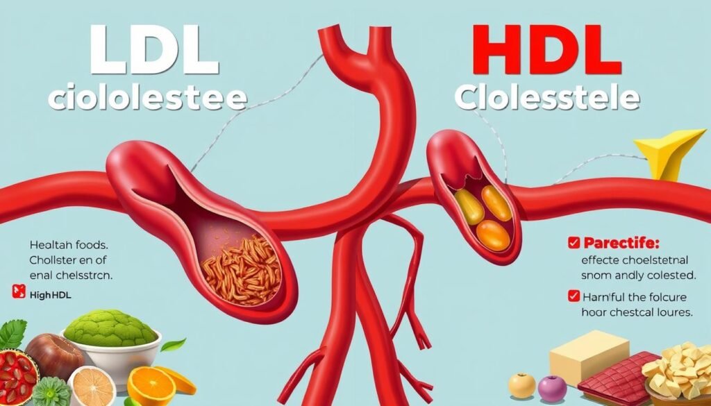 LDL and HDL cholesterol levels impact on health LDL and HDL cholesterol levels impact on health