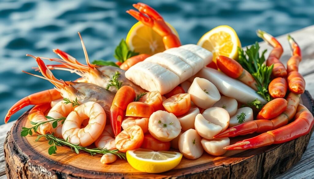 Low cholesterol seafood options Low cholesterol seafood options