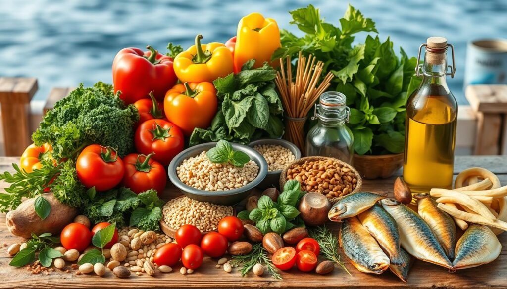 Mediterranean diet components