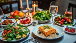 Planning a heart-healthy dinner party