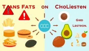 Trans fats and cholesterol levels