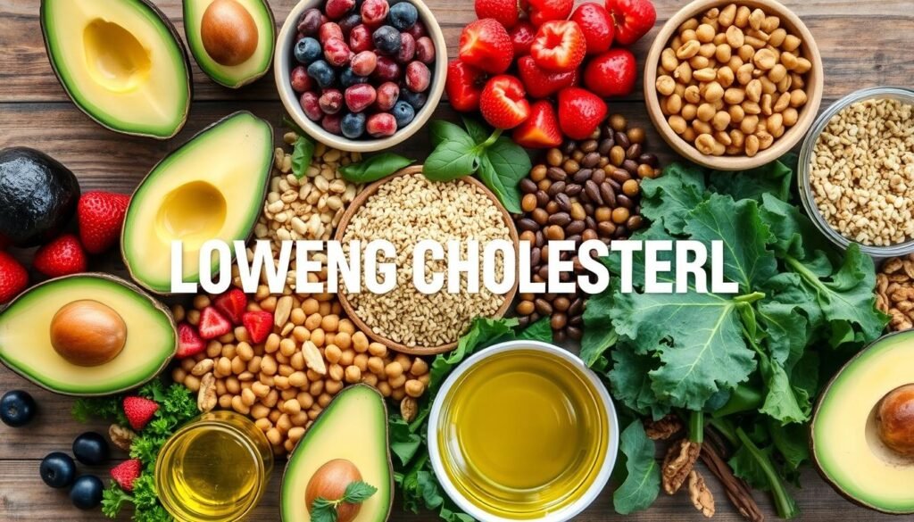 Vegan food choices for lowering cholesterol