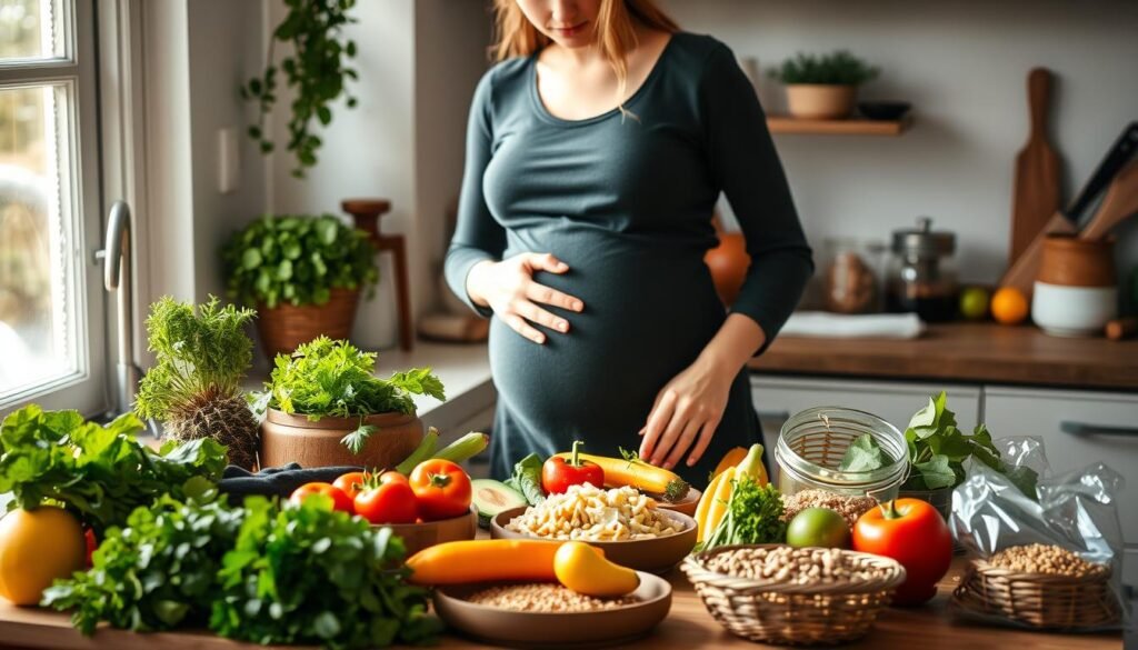 Vegetarian diets in pregnancy