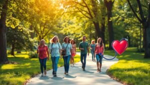 Walking for heart health