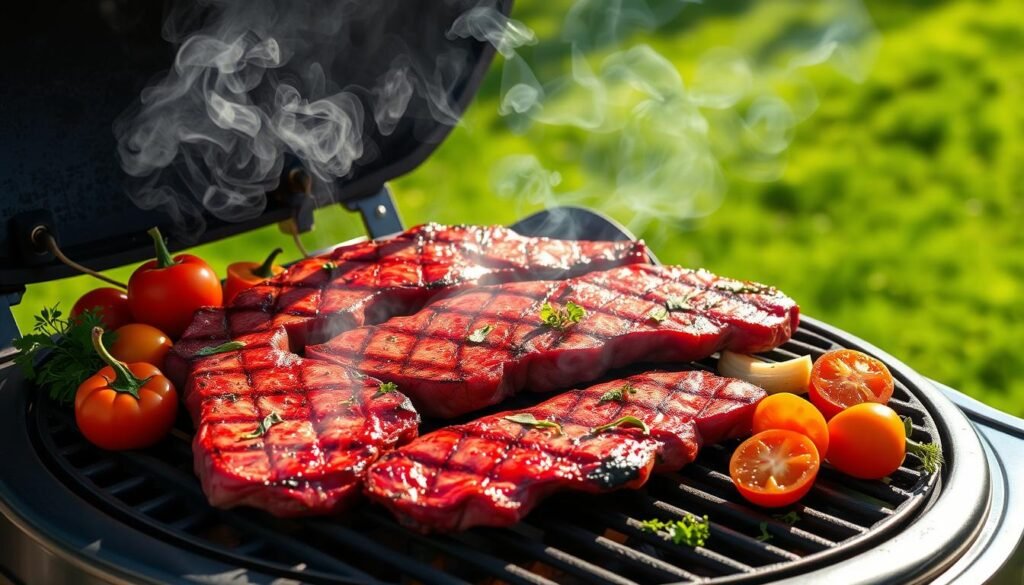 benefits of grilling red meat