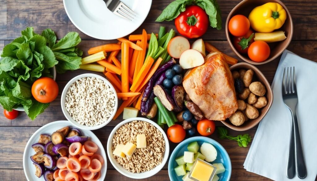 cholesterol-friendly portion sizes