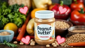 does peanut butter cause high cholesterol