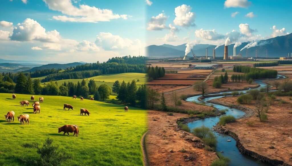 examine environmental impact of red meat