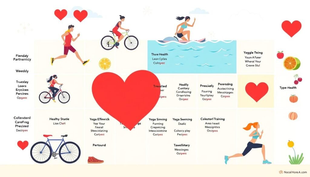 exercise frequency for cholesterol improvement