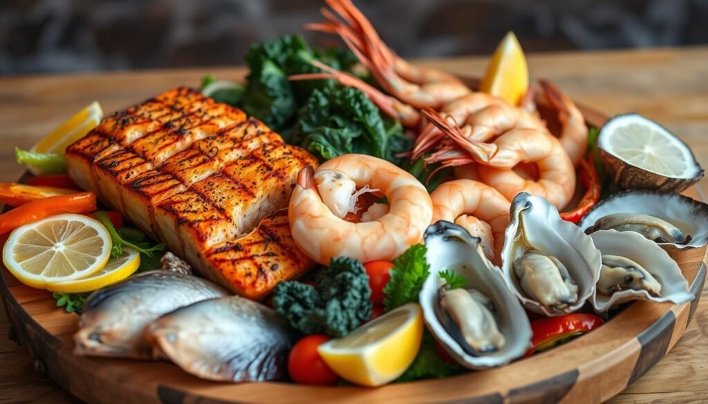 healthy seafood options for cholesterol management