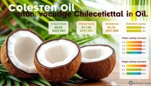 is coconut high in cholesterol