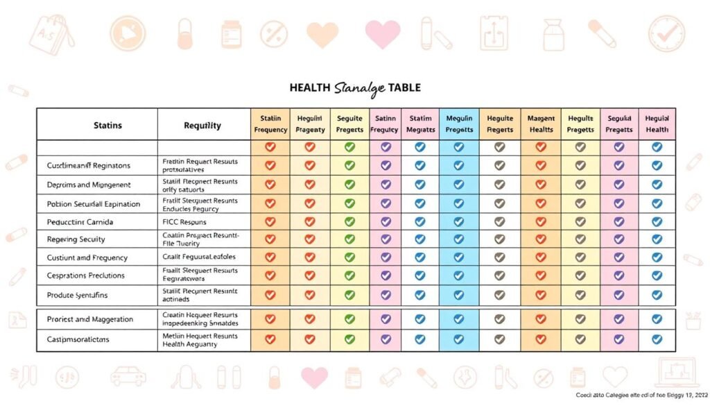 managing statin side effects table