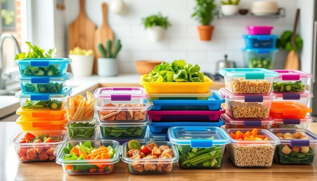 meal prep containers for organization