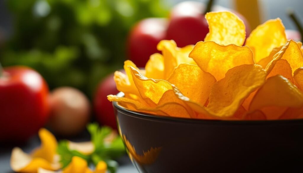 potential cholesterol in potato chips