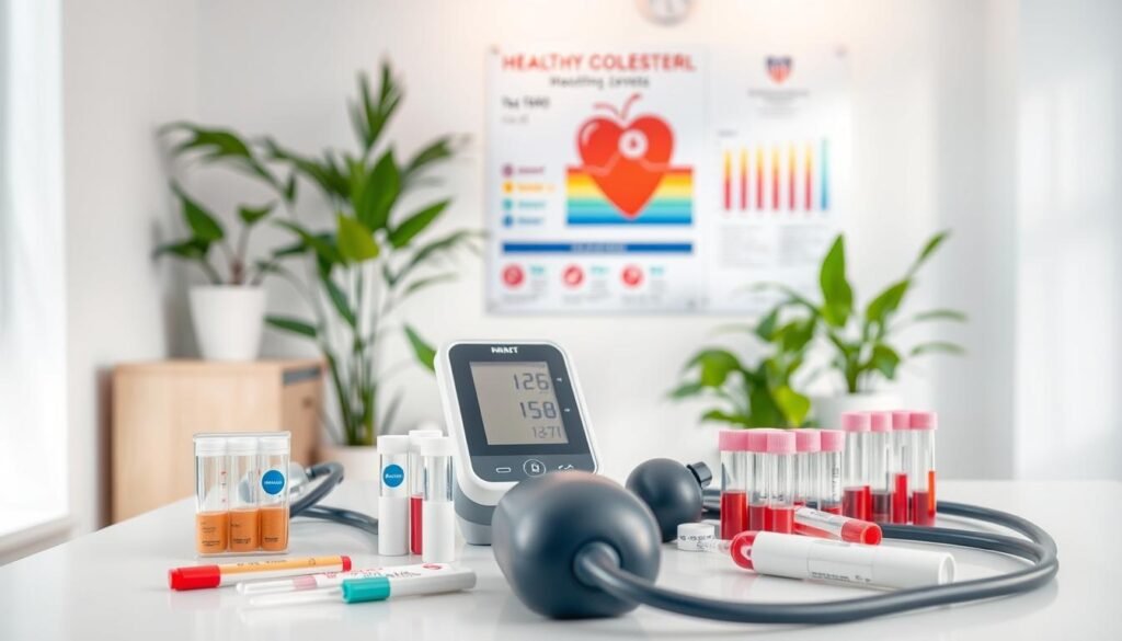 regular health checks and cholesterol screenings