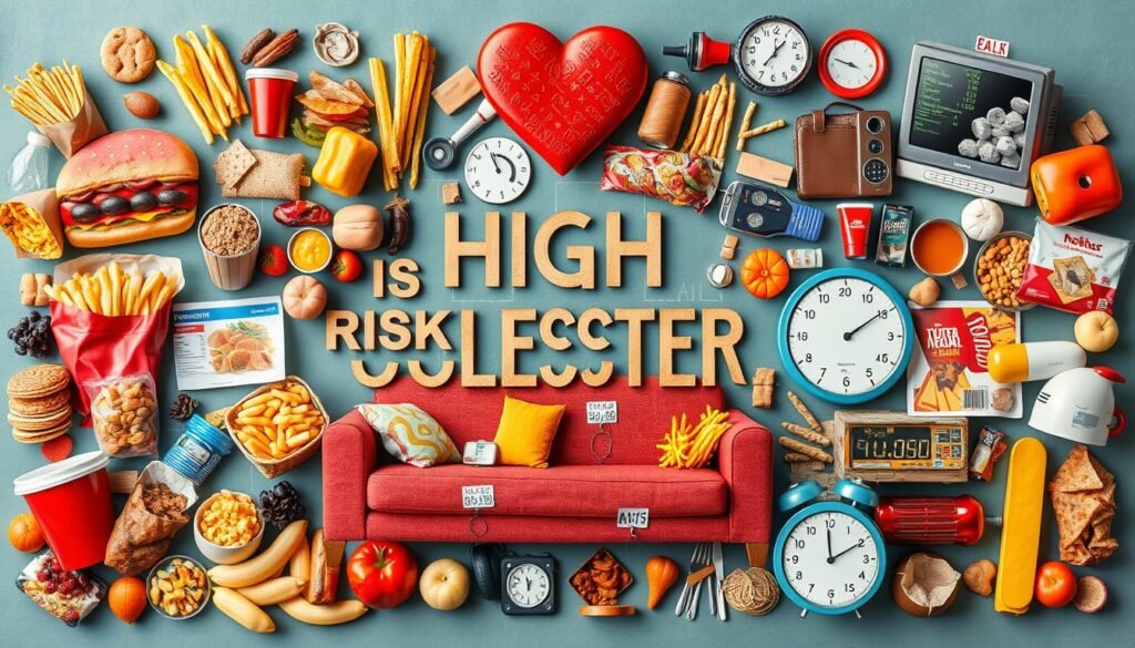 risk factors for high cholesterol and hypertension