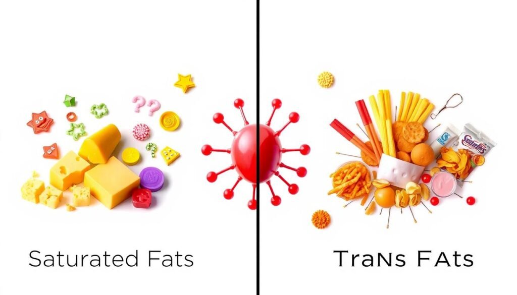 saturated fats and trans fats affect cholesterol management