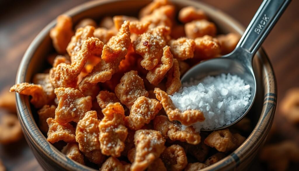 sodium content pork rinds