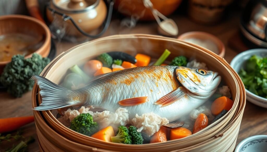 steaming fish technique